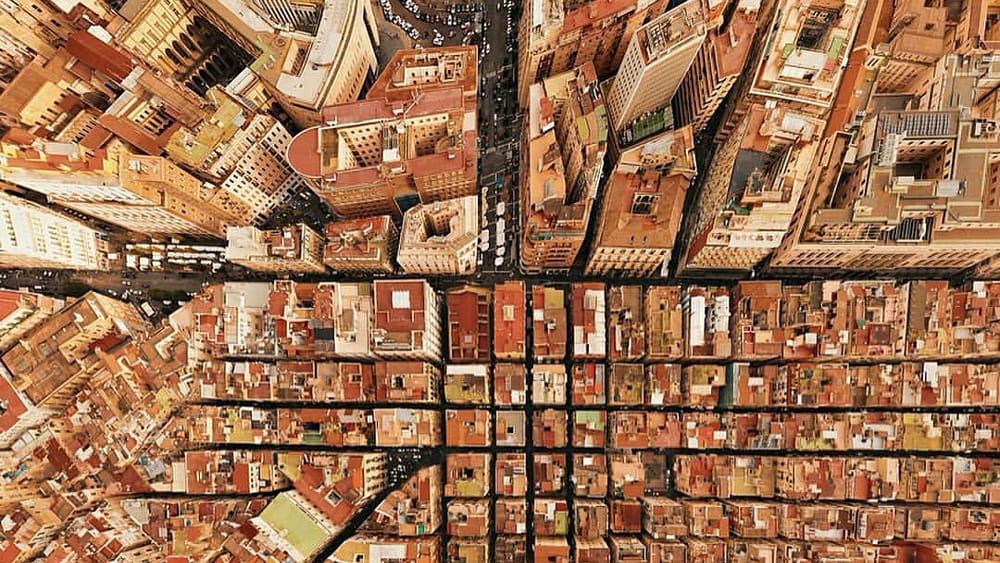 Quartieri Spagnoli dall'alto